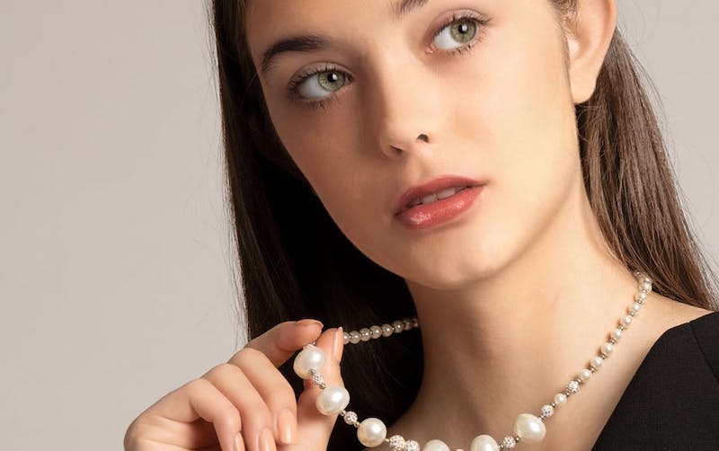 collana di perle trend