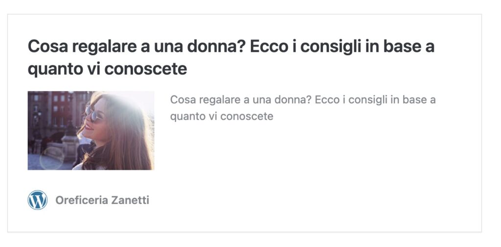 cover articolo cosa regalare a una donna